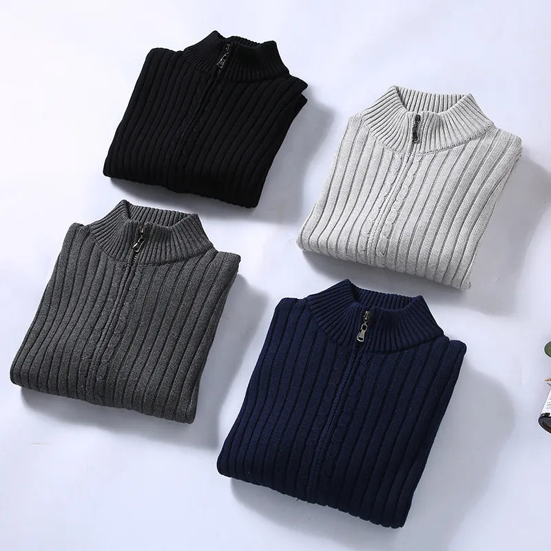 Lignes Parisiennes™ | Cardigan zippé LUXE