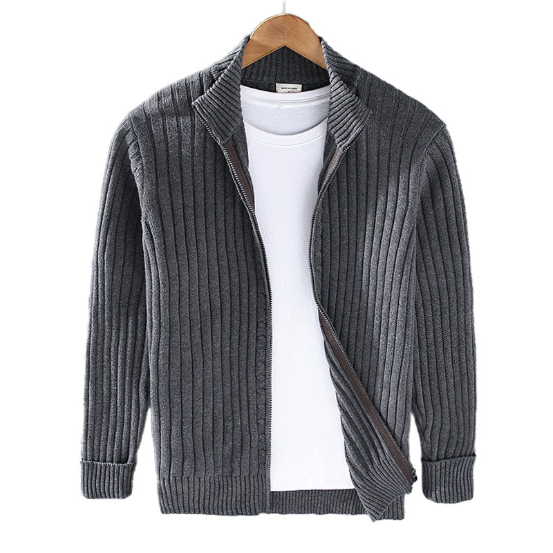 Lignes Parisiennes™ | Cardigan zippé LUXE