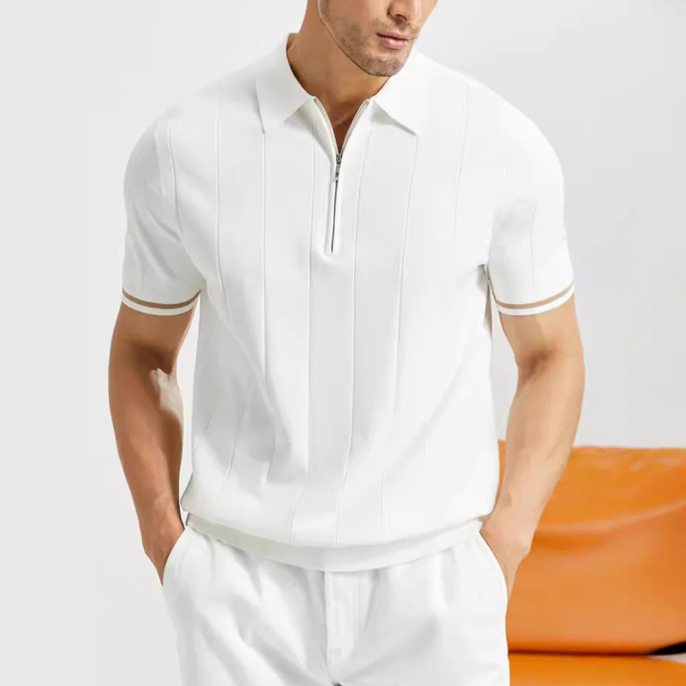 Lignes Parisiennes™ | Polo zippé