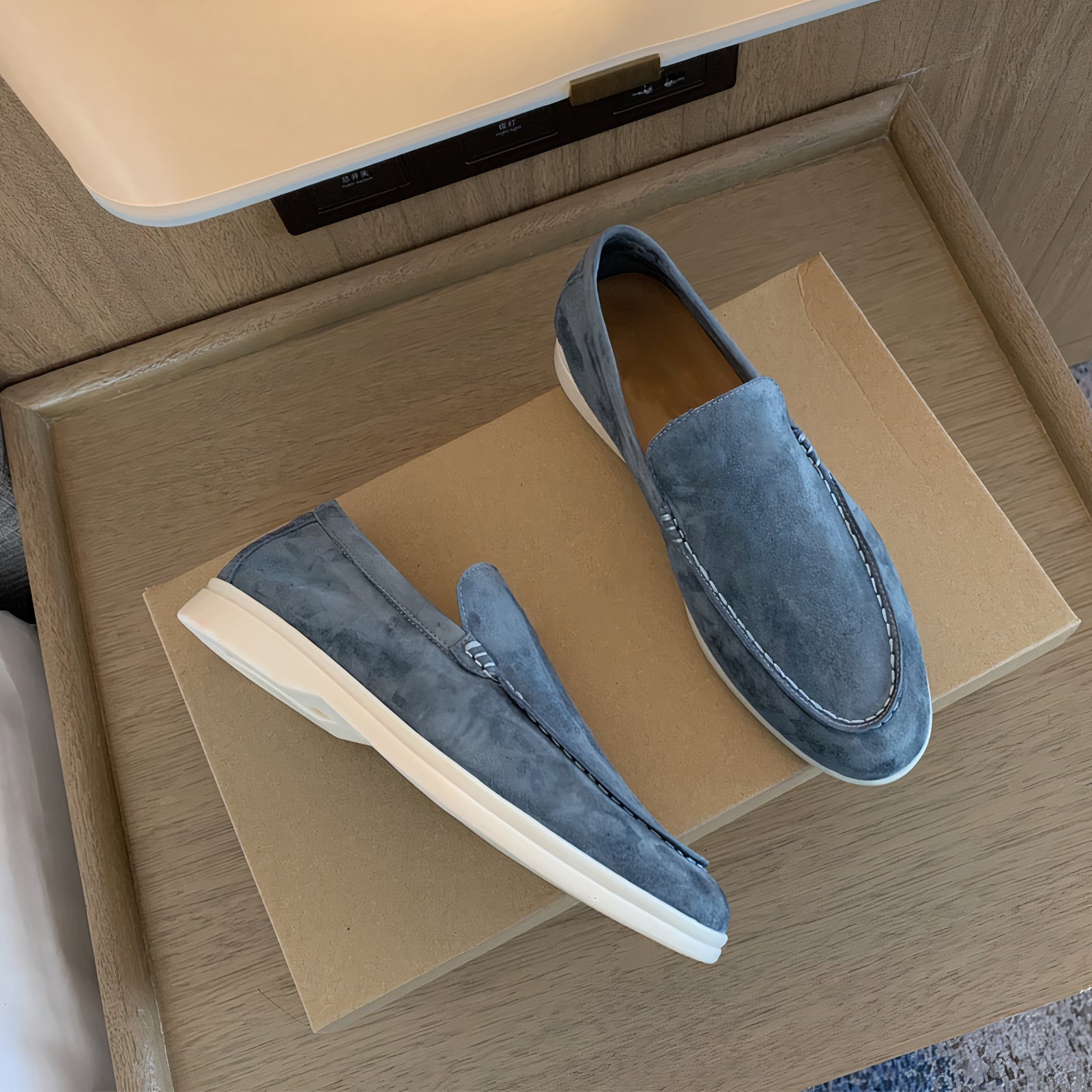 Lignes Parisiennes™ | Mocassins Élégants et Confortables en Cuir