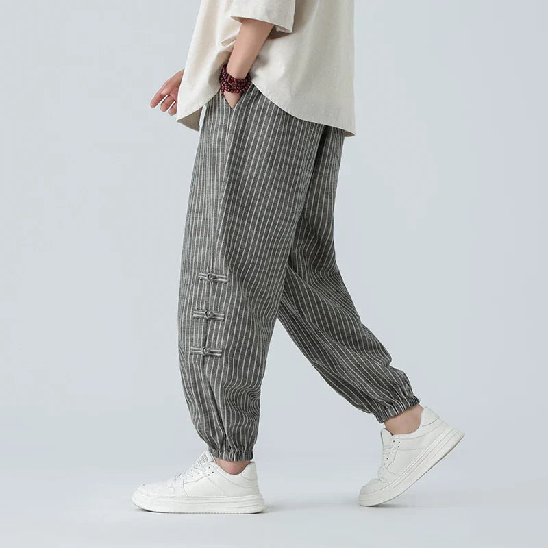 Lignes Parisiennes™ | Pantalon Comfort Cotton Linen