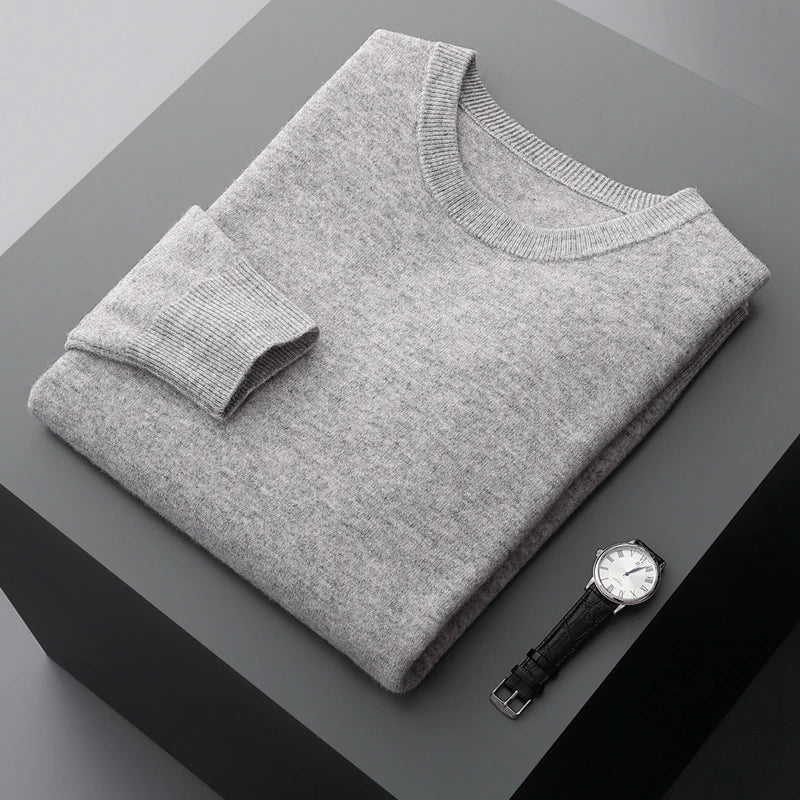 Lignes Parisiennes™ | Pull en laine à col rond