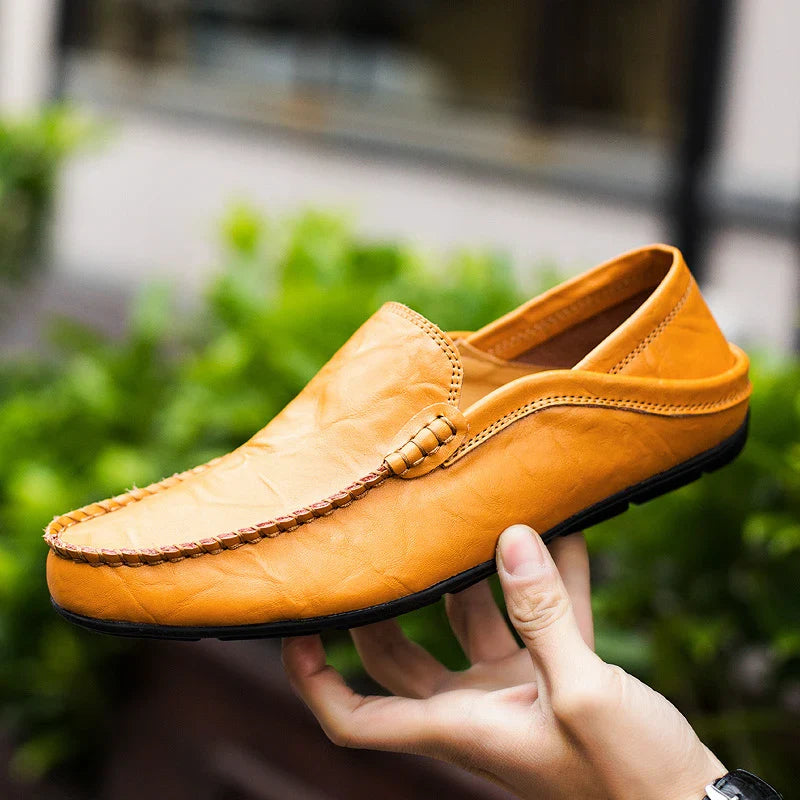 Lignes Parisiennes™ | Mocassins 100% cuir véritable