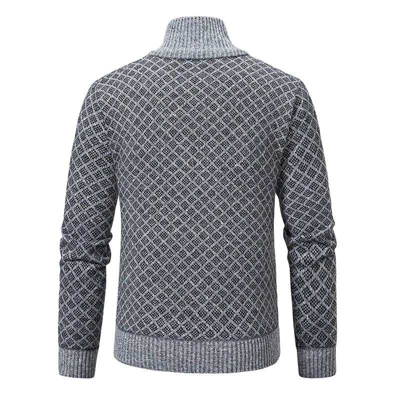 Lignes Parisiennes™ | Veste en maille quadrillée