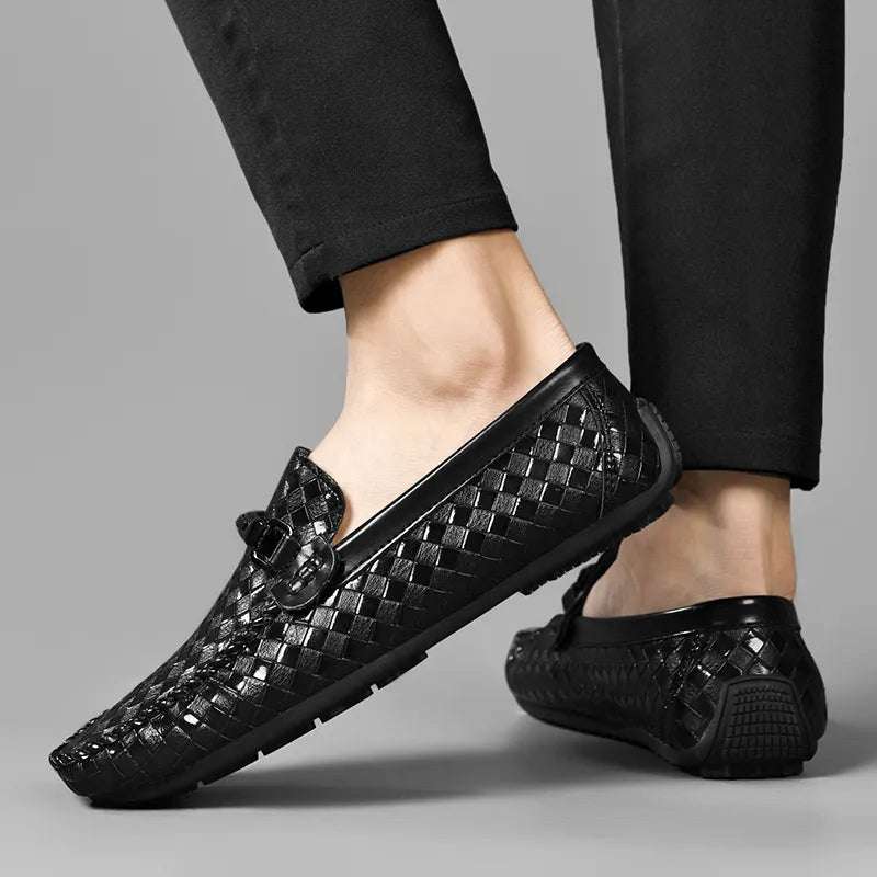 Lignes Parisiennes™ | Mocassins en cuir italien