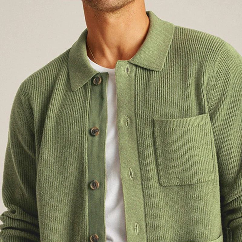 Lignes Parisiennes™ | Cardigan en maille de luxe