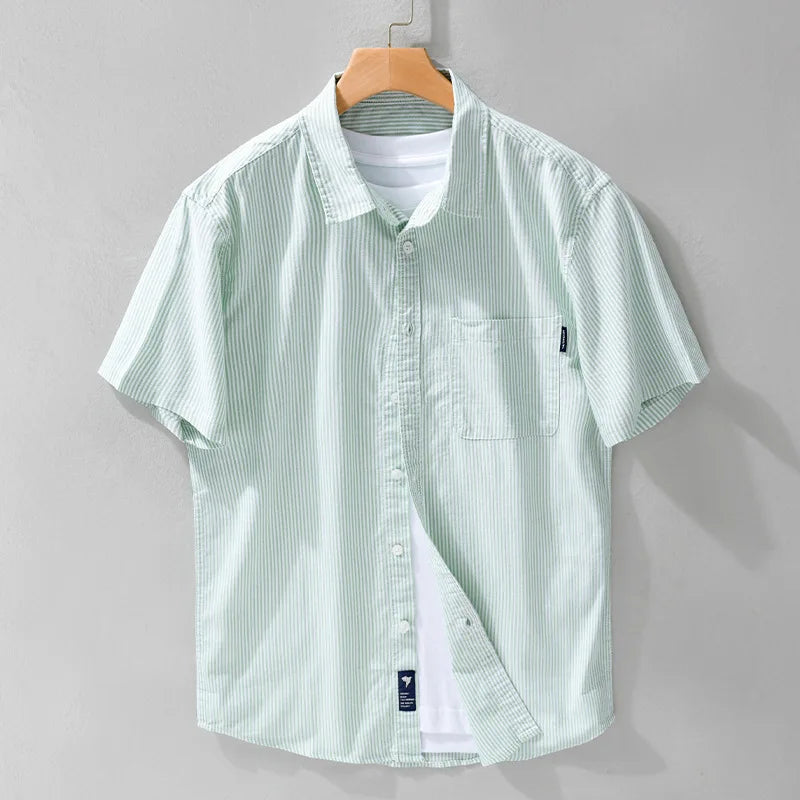 Lignes Parisiennes™ | Chemise à manches courtes