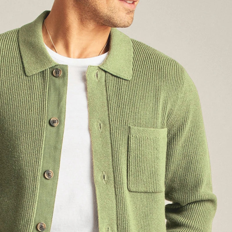 Lignes Parisiennes™ | Cardigan en maille de luxe