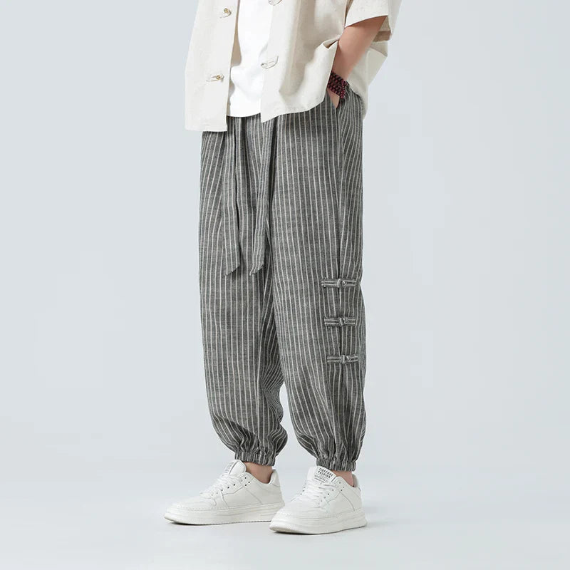 Lignes Parisiennes™ | Pantalon Comfort Cotton Linen