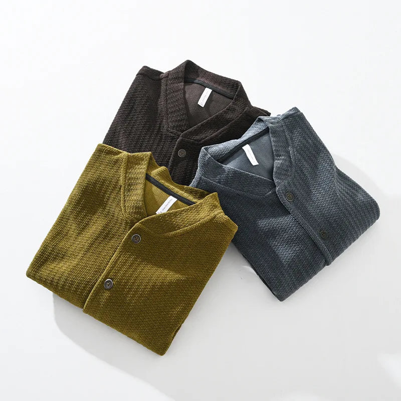 Lignes Parisiennes™ | Cardigan en velours côtelé