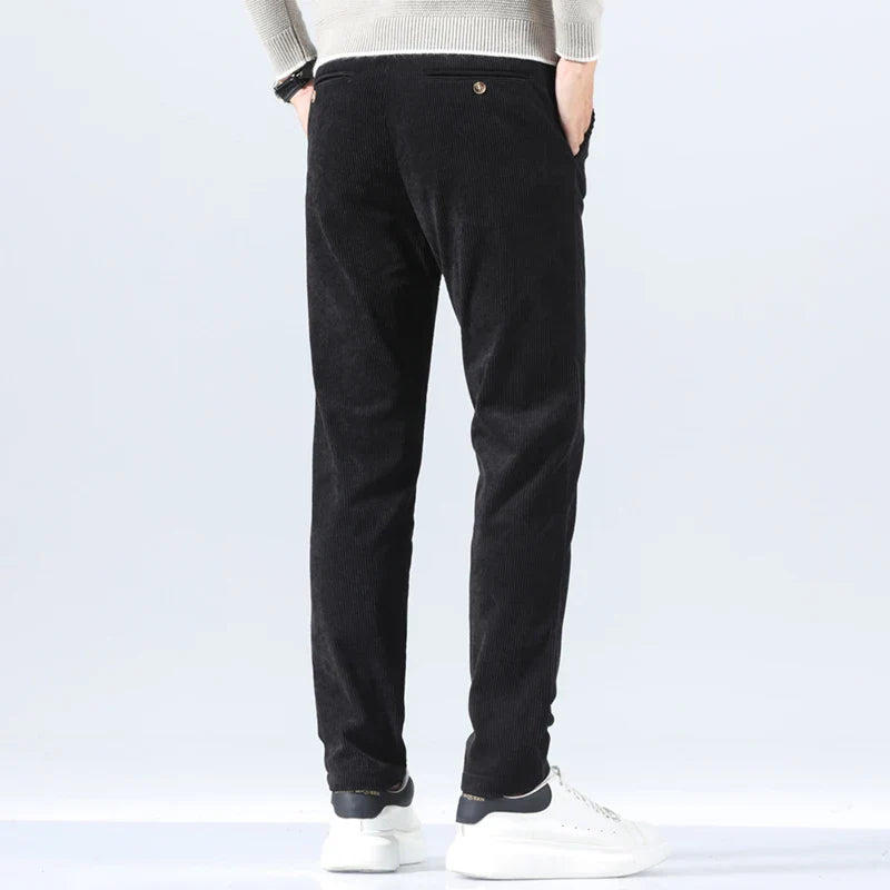 Lignes Parisiennes™ | Pantalon en velours côtelé