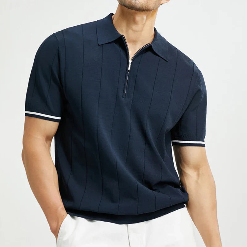 Lignes Parisiennes™ | Polo zippé