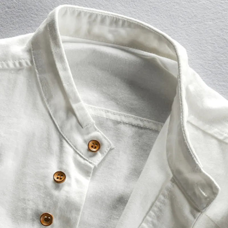 Lignes Parisiennes™ | Boutonnière en lin de style japonais