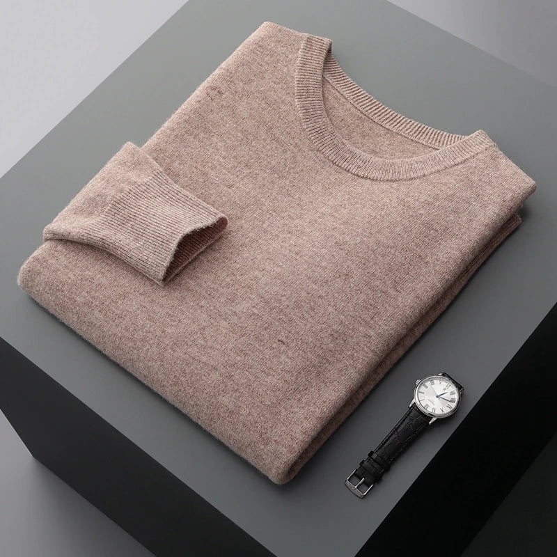 Lignes Parisiennes™ | Pull en laine à col rond