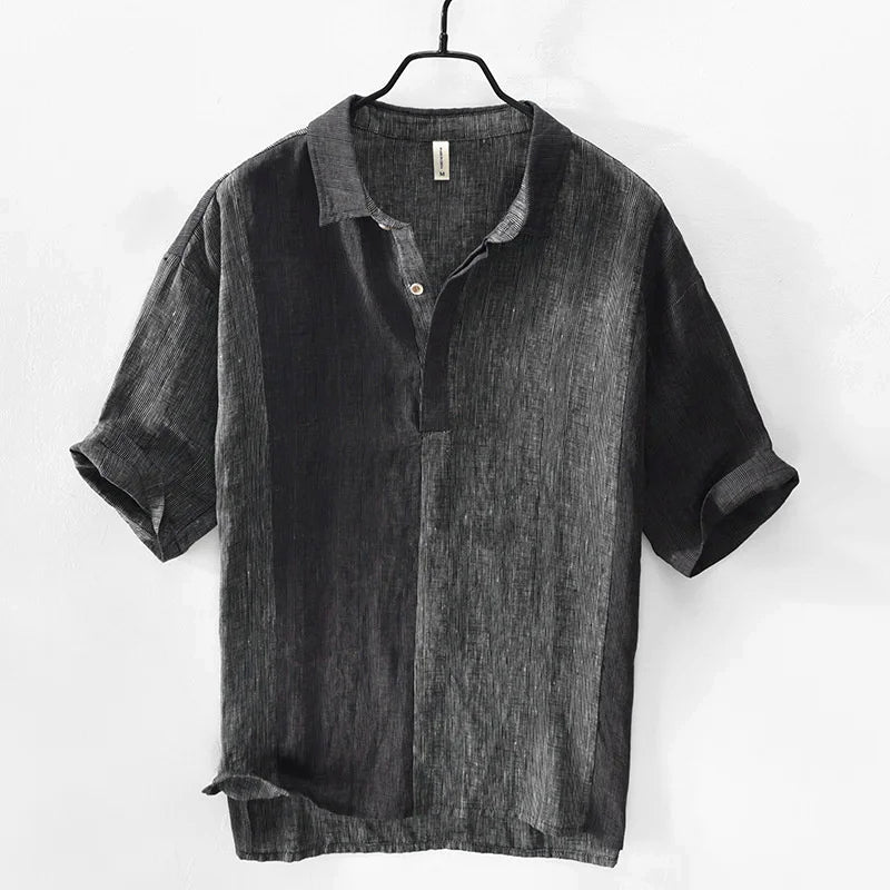 Lignes Parisiennes™ | Chemise en lin de nuit