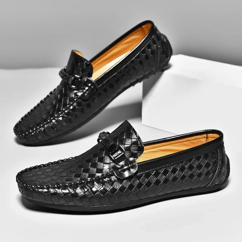 Lignes Parisiennes™ | Mocassins en cuir italien