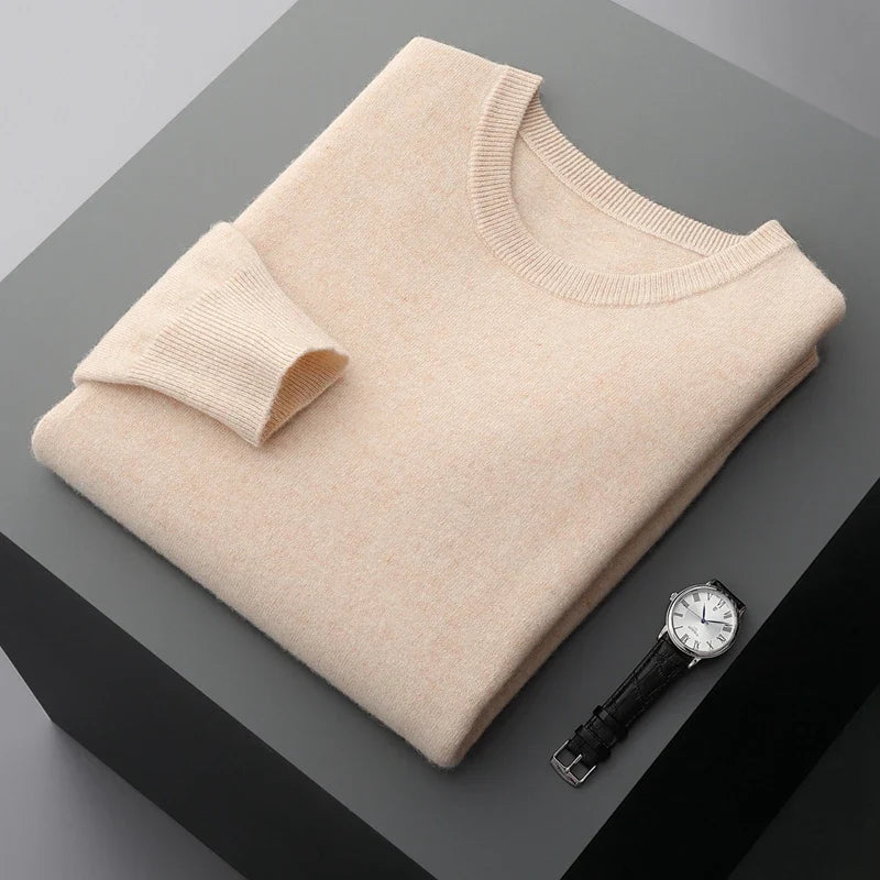 Lignes Parisiennes™ | Pull en laine à col rond