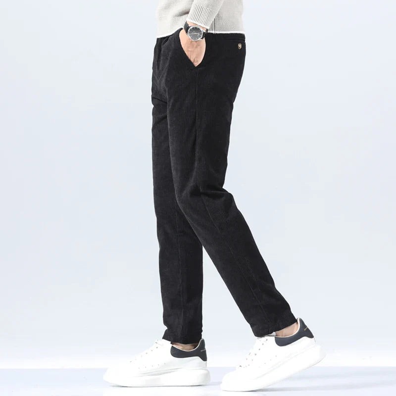 Lignes Parisiennes™ | Pantalon en velours côtelé