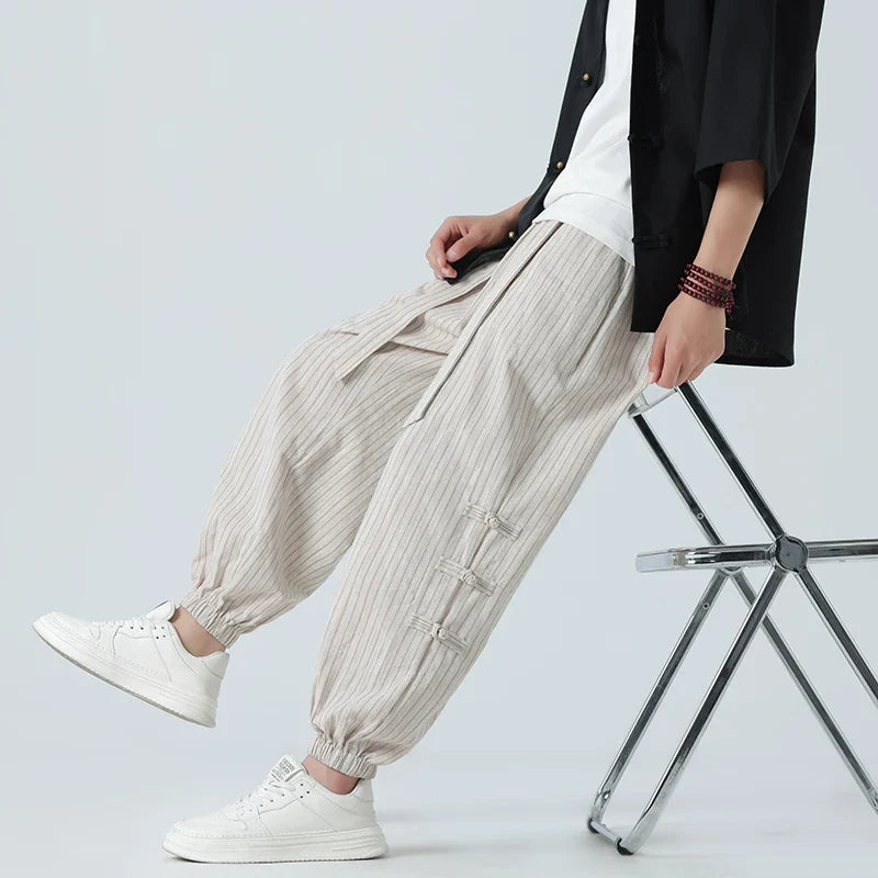 Lignes Parisiennes™ | Pantalon Comfort Cotton Linen
