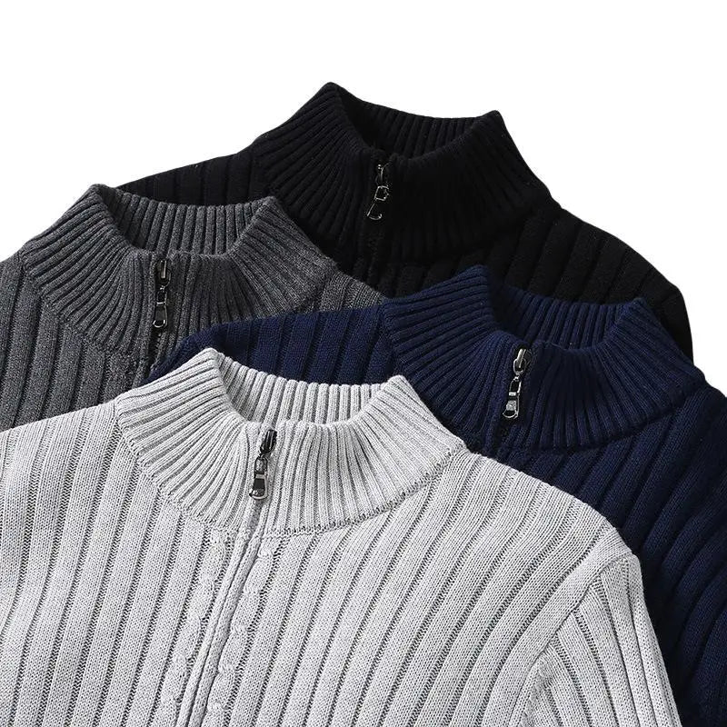 Lignes Parisiennes™ | Cardigan zippé LUXE