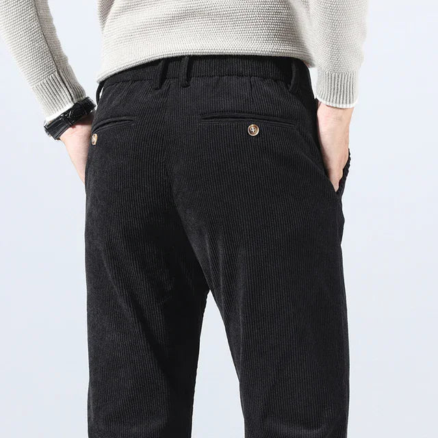 Lignes Parisiennes™ | Pantalon en velours côtelé