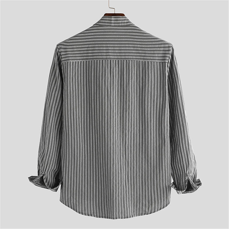 Lignes Parisiennes™ | Chemise en coton lin à coupe régulière