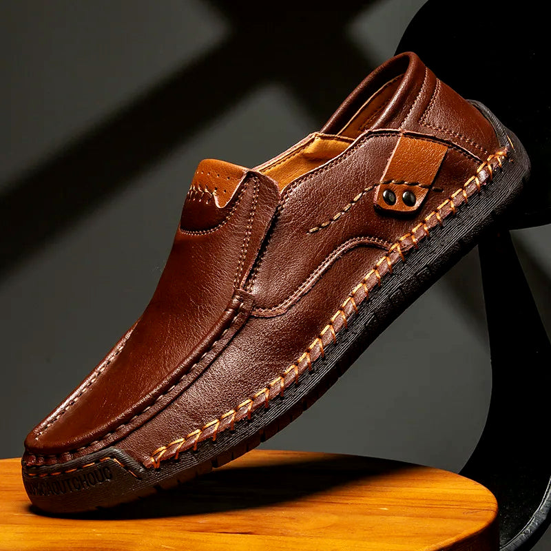Lignes Parisiennes™ | Mocassins en cuir de première qualité
