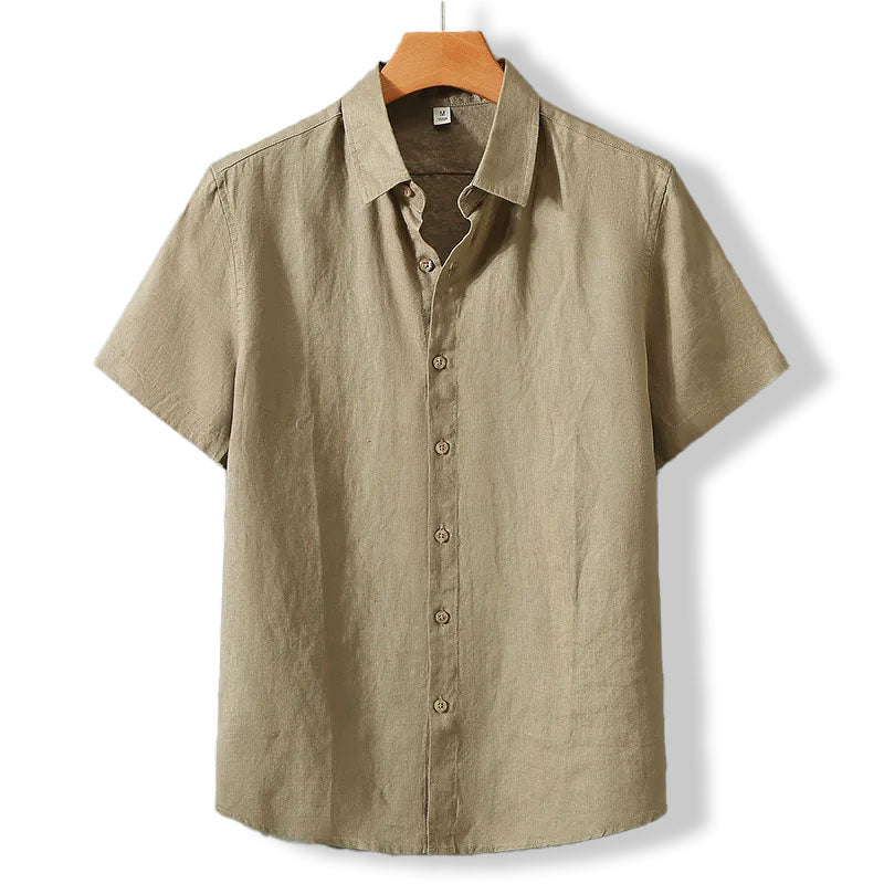Lignes Parisiennes™ | Chemise boutonnée en lin