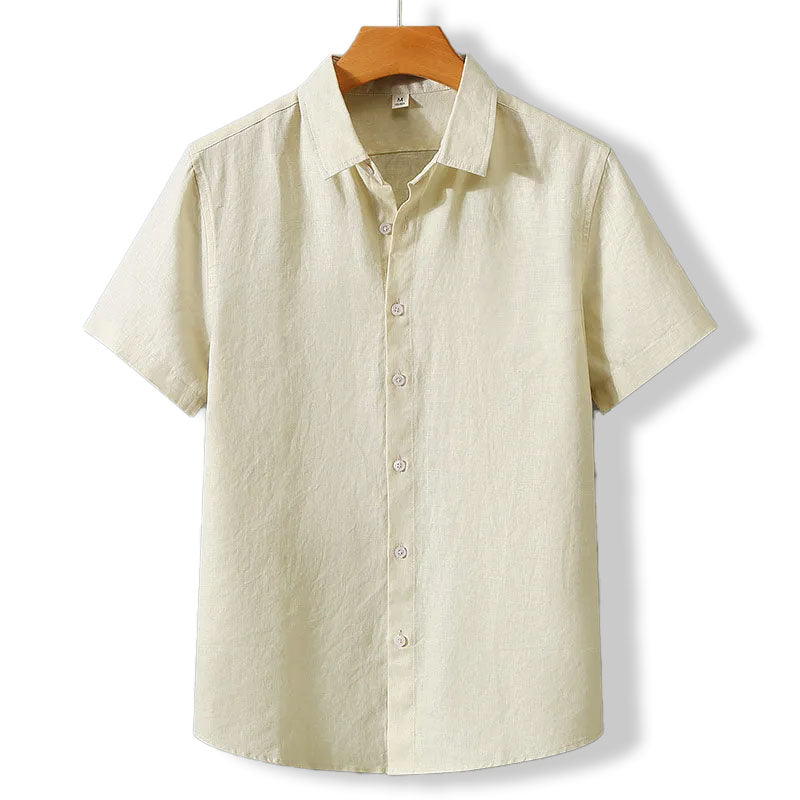 Lignes Parisiennes™ | Chemise boutonnée en lin