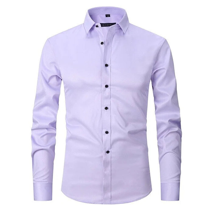 Lignes Parisiennes™ | Chemise Premium Extensible & Sans Repassage