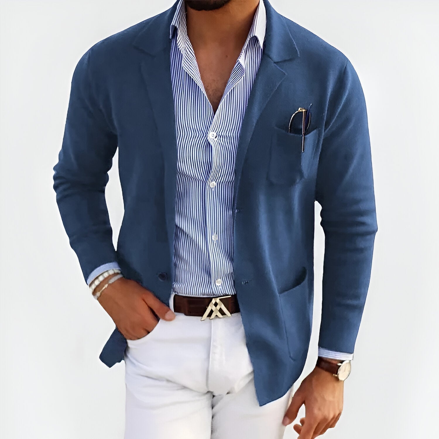 Lignes Parisiennes™ | Veste Légère et Élégante pour Homme