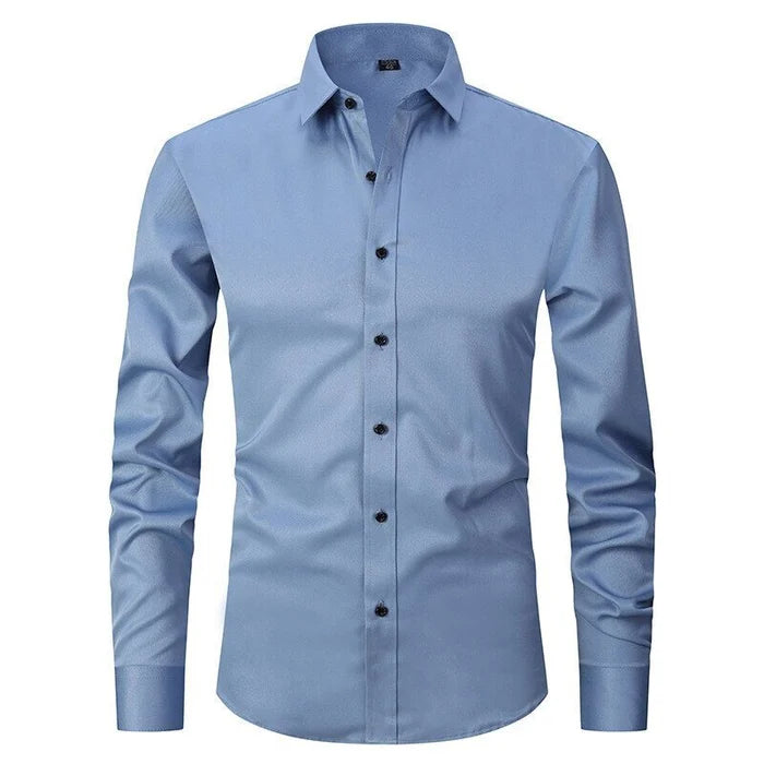 Lignes Parisiennes™ | Chemise Premium Extensible & Sans Repassage