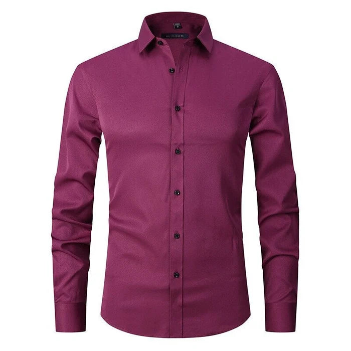 Lignes Parisiennes™ | Chemise Premium Extensible & Sans Repassage