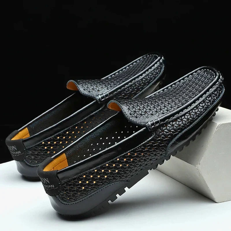 Lignes Parisiennes™ | Mocassins en cuir
