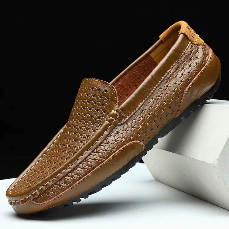 Lignes Parisiennes™ | Mocassins en cuir