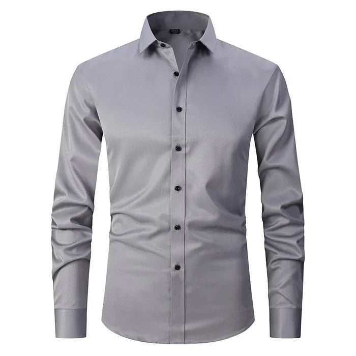 Lignes Parisiennes™ | Chemise Premium Extensible & Sans Repassage