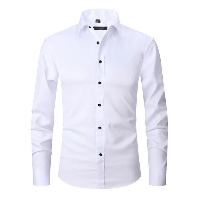 Lignes Parisiennes™ | Chemise Premium Extensible & Sans Repassage