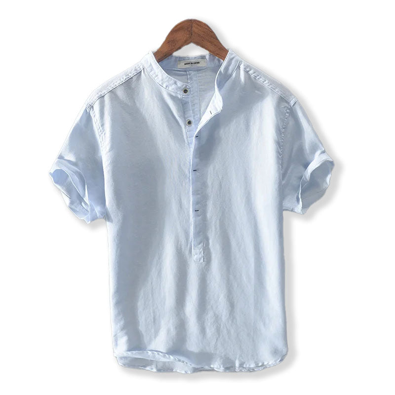 Lignes Parisiennes™ | Chemise en lin classique de luxe
