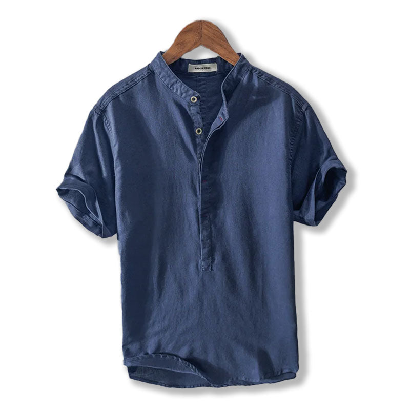 Lignes Parisiennes™ | Chemise en lin classique de luxe