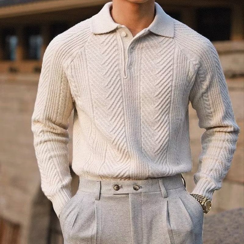 Lignes Parisiennes™ | Pull en cachemire de luxe