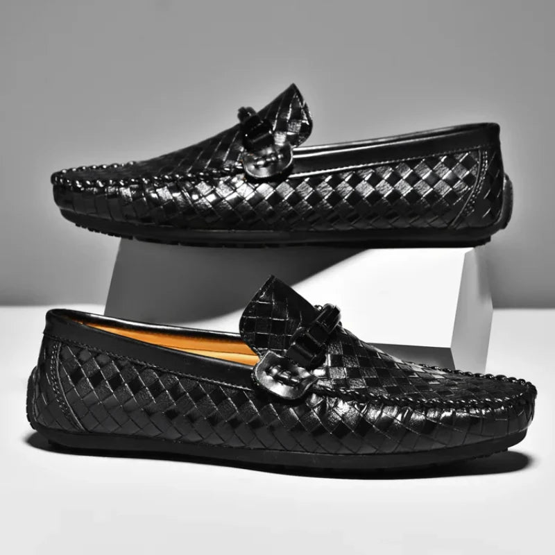 Lignes Parisiennes™ | Mocassins en cuir italien