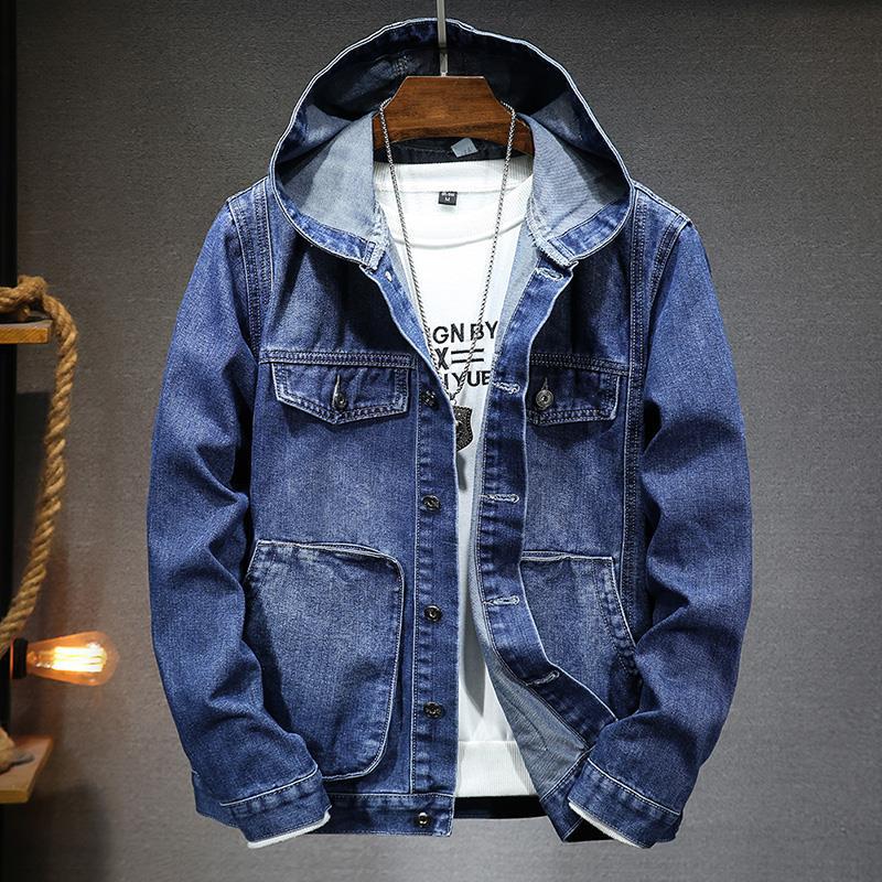 Lignes Parisiennes™ | Veste en jean à capuche