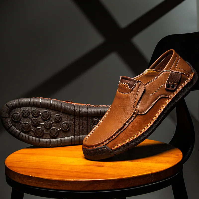 Lignes Parisiennes™ | Mocassins en cuir de première qualité