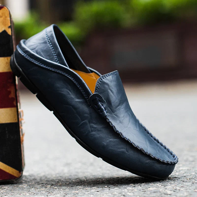 Lignes Parisiennes™ | Mocassins 100% cuir véritable