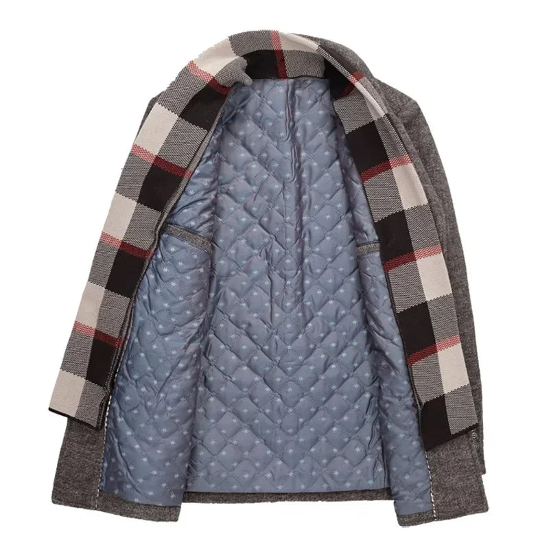 Lignes Parisiennes™ | Manteau classique en laine