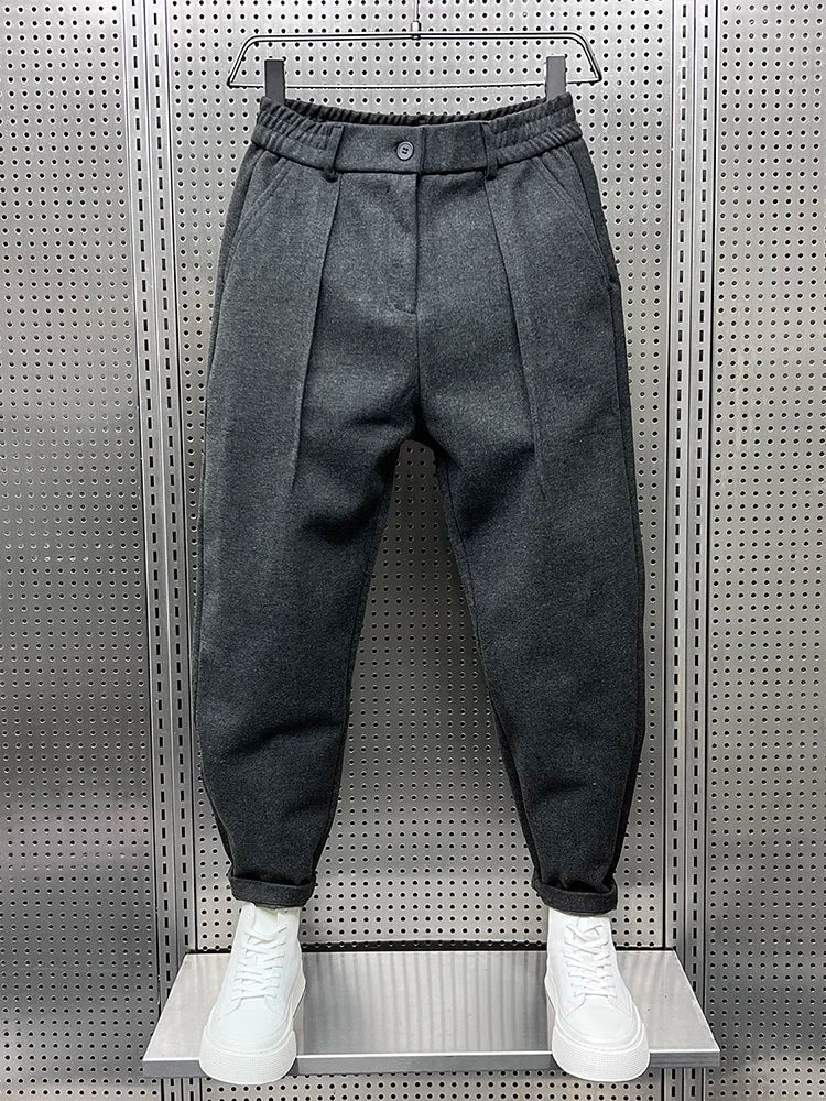Lignes Parisiennes™ | Pantalon Élégant Chiné