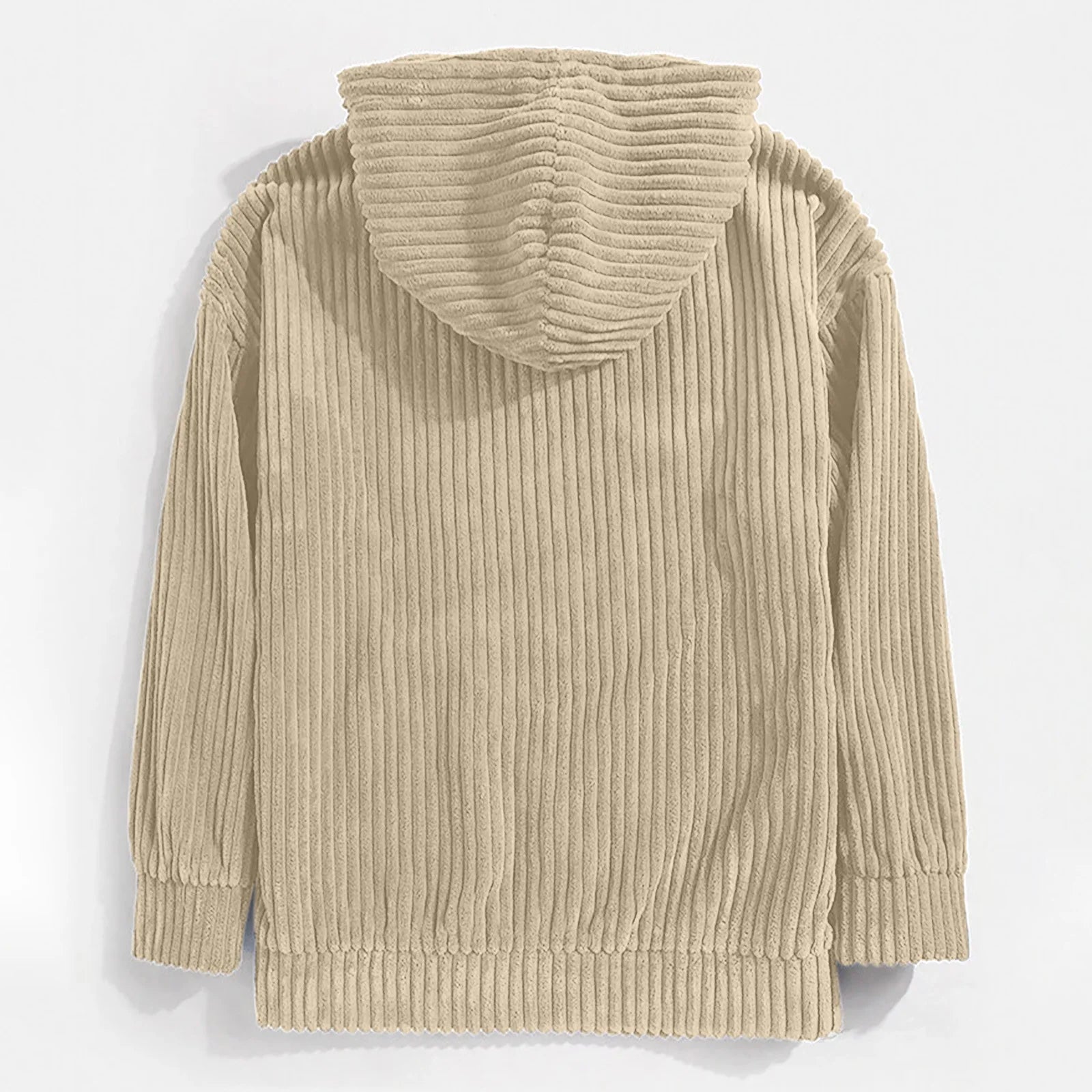 Lignes Parisiennes™ | Sweat à capuche en velours côtelé