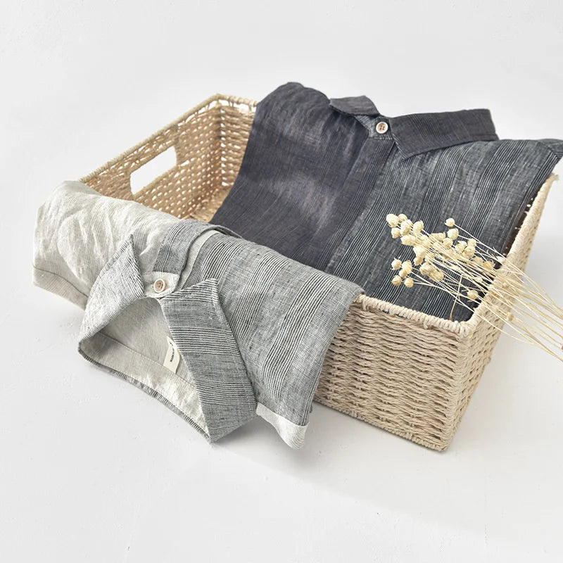Lignes Parisiennes™ | Chemise en lin de nuit