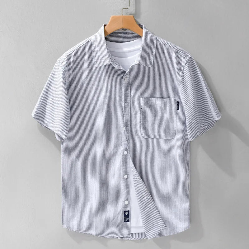 Lignes Parisiennes™ | Chemise à manches courtes