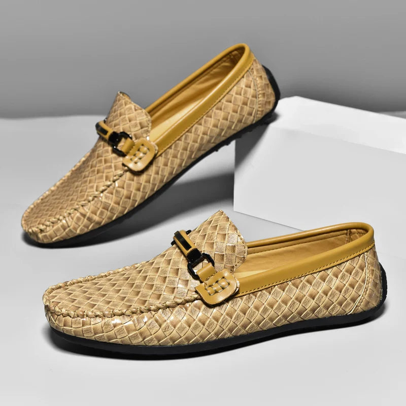 Lignes Parisiennes™ | Mocassins en cuir italien